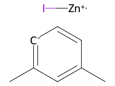 2,4-Dimethylphenylzinc iodide structure