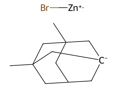 3,5-Dimethyl-1-adamantylzinc bromide structure
