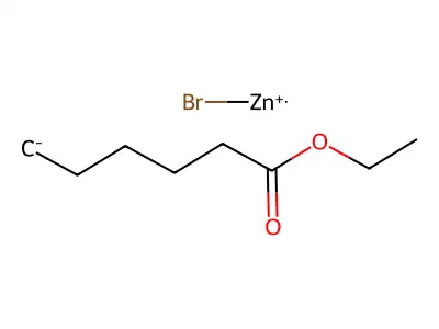 6-Ethoxy-6-oxohexylzinc bromide solution structure