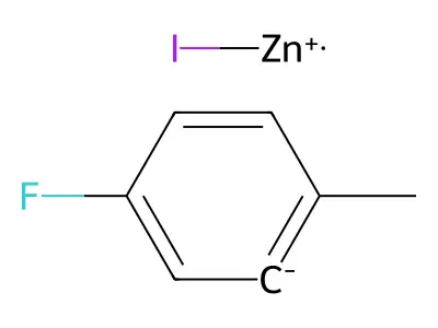 5-Fluoro-2-methylphenylzinc iodide structure