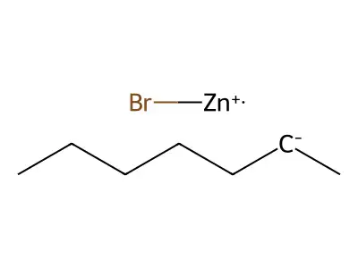2-庚基溴化锌 structure
