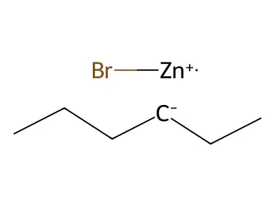 3-己基溴化锌 structure