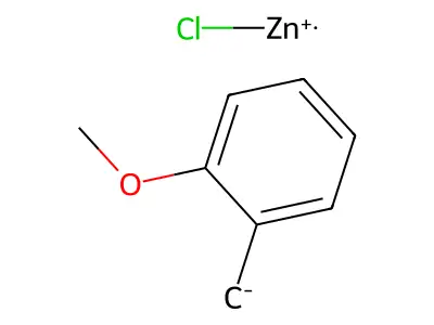 2-Methoxybenzylzinc chloride structure
