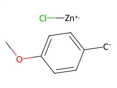4-Methoxybenzylzinc chloride solution structure