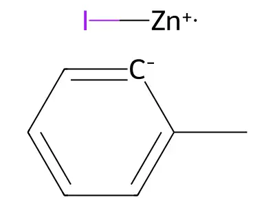 2-Methylphenylzinc iodide structure