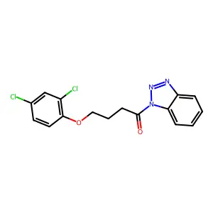 1-(Benzotriazol-1-yl)-4-(2,4-dichlorophenoxy)butan-1-one structure