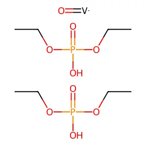 Bis(diethyl hydrogen phosphate);oxovanadium structure
