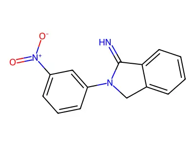 2-(3-Nitrophenyl)isoindolin-1-imine structure