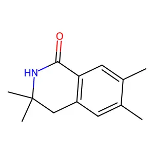 3,3,6,7-Tetramethyl-2,4-dihydroisoquinolin-1-one structure