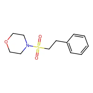 4-[(2-Phenylethyl)sulfonyl]morpholine structure