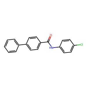 N-(4-chlorophenyl)-4-phenylbenzamide structure