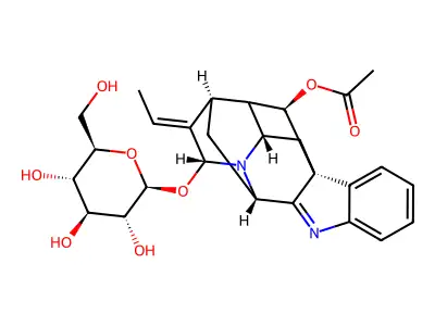 Raucaffricine structure