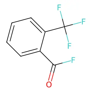 2-(Trifluoromethyl)benzoyl fluoride structure