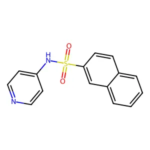 N-(4-Pyridinyl)-2-naphthalenesulfonamide structure