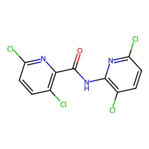 3,6-dichloro-N-(3,6-dichloropyridin-2-yl)pyridine-2-carboxamide structure
