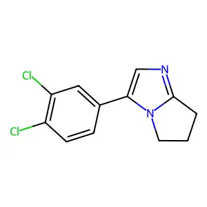 3-(3,4-dichlorophenyl)-6,7-dihydro-5H-pyrrolo[1,2-a]imidazole structure