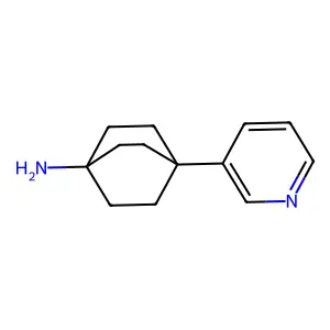1-(吡啶-3-基)双环[2.2.2]辛-4-胺 structure
