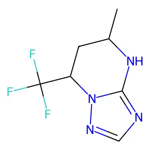 5-Methyl-7-(trifluoromethyl)-4H,5H,6H,7H-[1,2,4]triazolo[1,5-A]pyrimidine structure