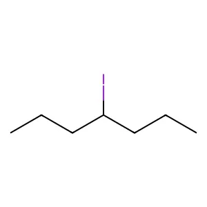 Heptane, 4-iodo- structure