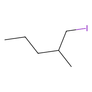 Pentane, 1-iodo-2-methyl structure