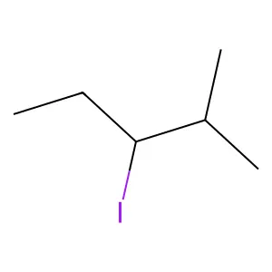 Pentane, 3-iodo-2-methyl structure