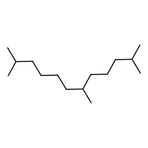 2,6,11-Trimethyldodecane structure