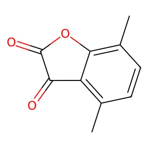 4,7-Dimethyl-2,3-benzofurandione structure
