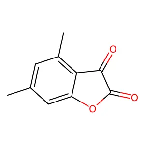 4,6-Dimethylbenzofuran-2,3-dione structure
