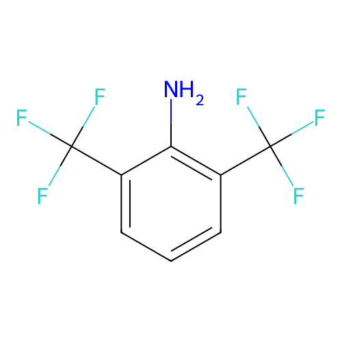 2,6-Bis(trifluoromethyl)aniline structure