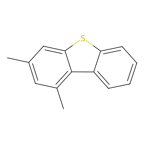 1,3-Dimethyldibenzothiophene structure