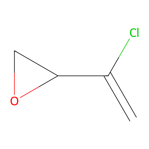 (1-Chloroethenyl)oxirane structure