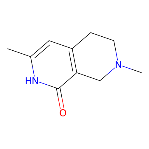 3,7-dimethyl-5,6,7,8-tetrahydro-2,7-naphthyridin-1(2H)-one structure