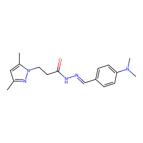 C17H23N5O structure