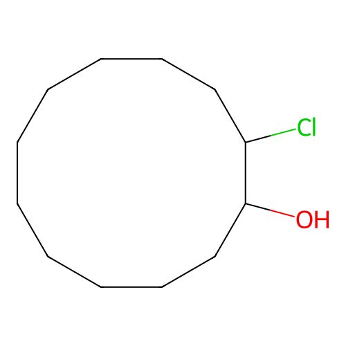 2-Chlorocyclododecanol structure