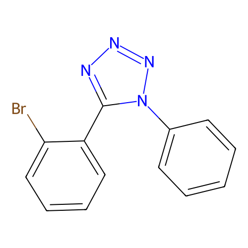 Tetrazole, 5-(2-bromophenyl)-1-phenyl- structure