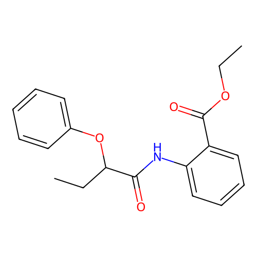 Ethyl 2-(2-phenoxybutanoylamino)benzoate structure