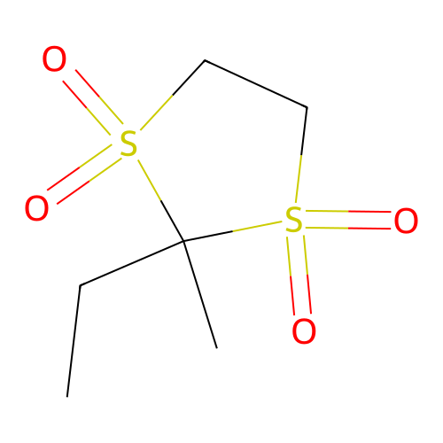 2-乙基-2-甲基-1,3-二硫醇烷 1,1,3,3-四 structure