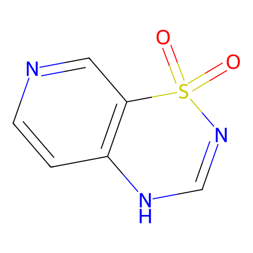 4H-PYRIDO[4,3-e][1,2,4]THIADIAZINE 1,1-DIOXIDE structure