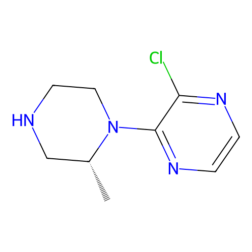 (R)-2-Chloro-3-(2-methylpiperazin-1-YL)pyrazine structure