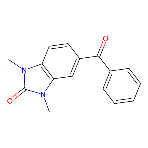 5-Benzoyl-1,3-dimethyl-2(3H)-benzimidazolone structure