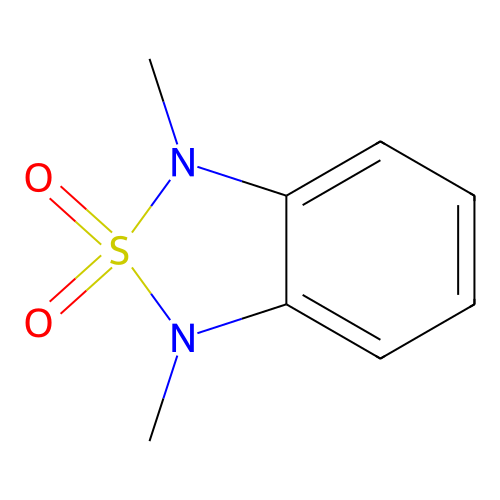 1,3-Dimethyl-1,3-dihydro-2,1,3-benzothiadiazole 2,2-dioxide structure