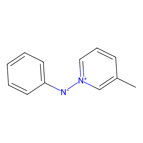 (3-Methylpyridin-1-ium-1-yl)-phenylazanide structure