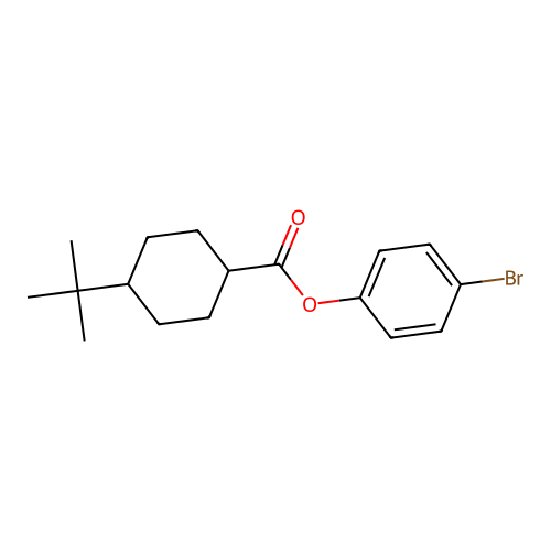 4-Bromophenyl 4-tert-butylcyclohexanecarboxylate structure