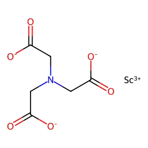 氨基三乙酸钪(3+)盐(1:1) structure