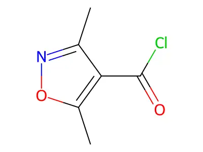 3,5-Dimethylisoxazole-4-carbonyl Chloride structure
