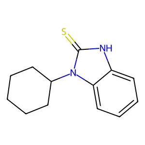1-环己基-1H-苯并咪唑-2-硫醇 structure
