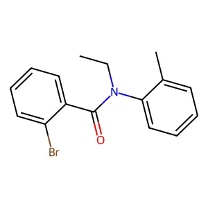 2-Bromo-N-ethyl-N-(2-methylphenyl)benzamide structure