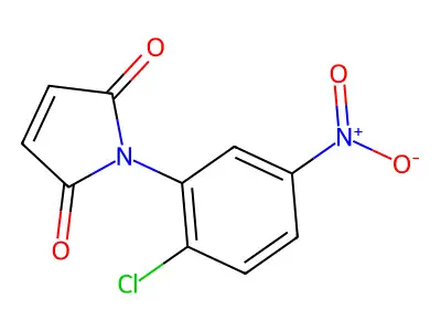 1-(2-chloro-5-nitrophenyl)-2,5-dihydro-1H-pyrrole-2,5-dione structure
