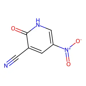 2-Hydroxy-5-nitropyridine-3-carbonitrile structure