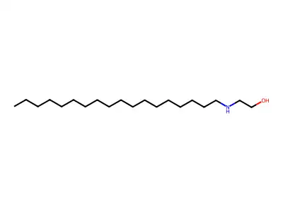 2-(Octadecylamino)ethanol structure